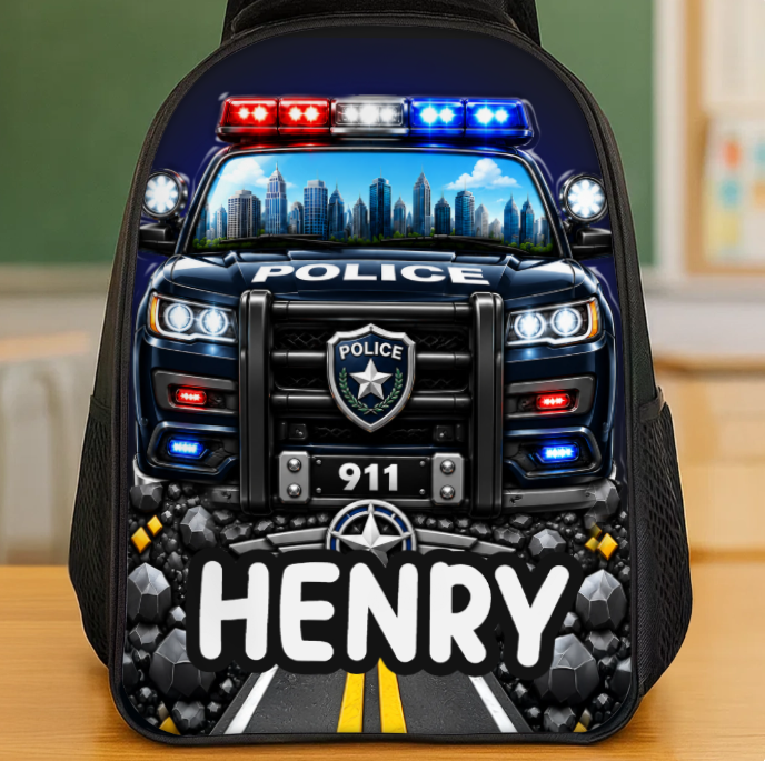 Custom Kids Front Printed Backpack - Personalized Back To School Gifts For Kids - Ready To Roll