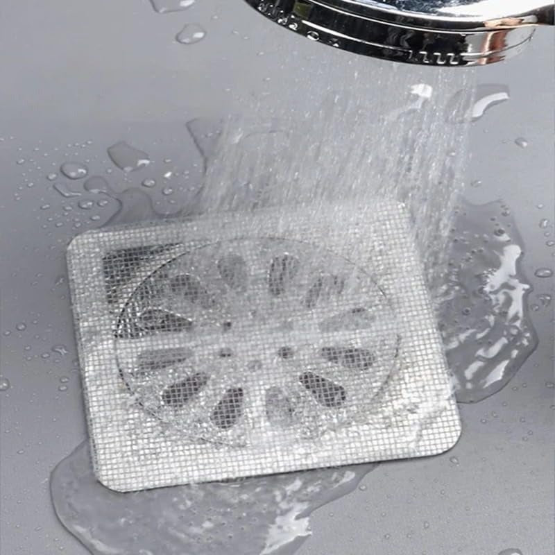 Disposable Drain Cover Stickers – Hair Catcher & Insect Blocker