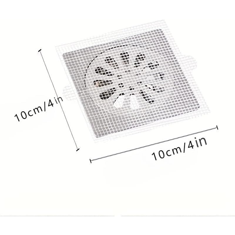 Disposable Drain Cover Stickers – Hair Catcher & Insect Blocker