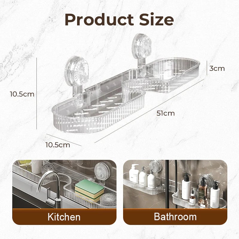 2026 Hot Sale-Universal Removable Faucet Storage Rack