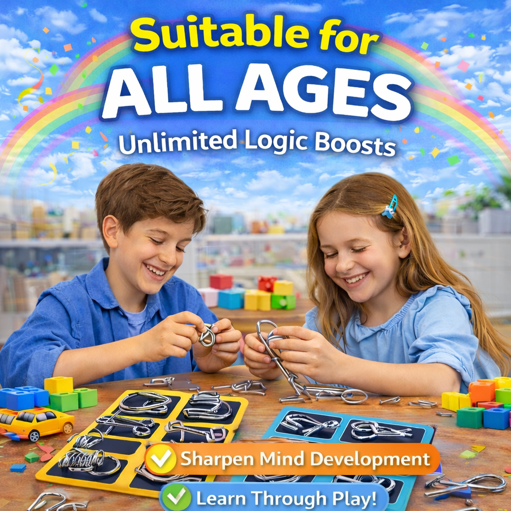 The Best Gift  Metal Montessori Puzzle Solving