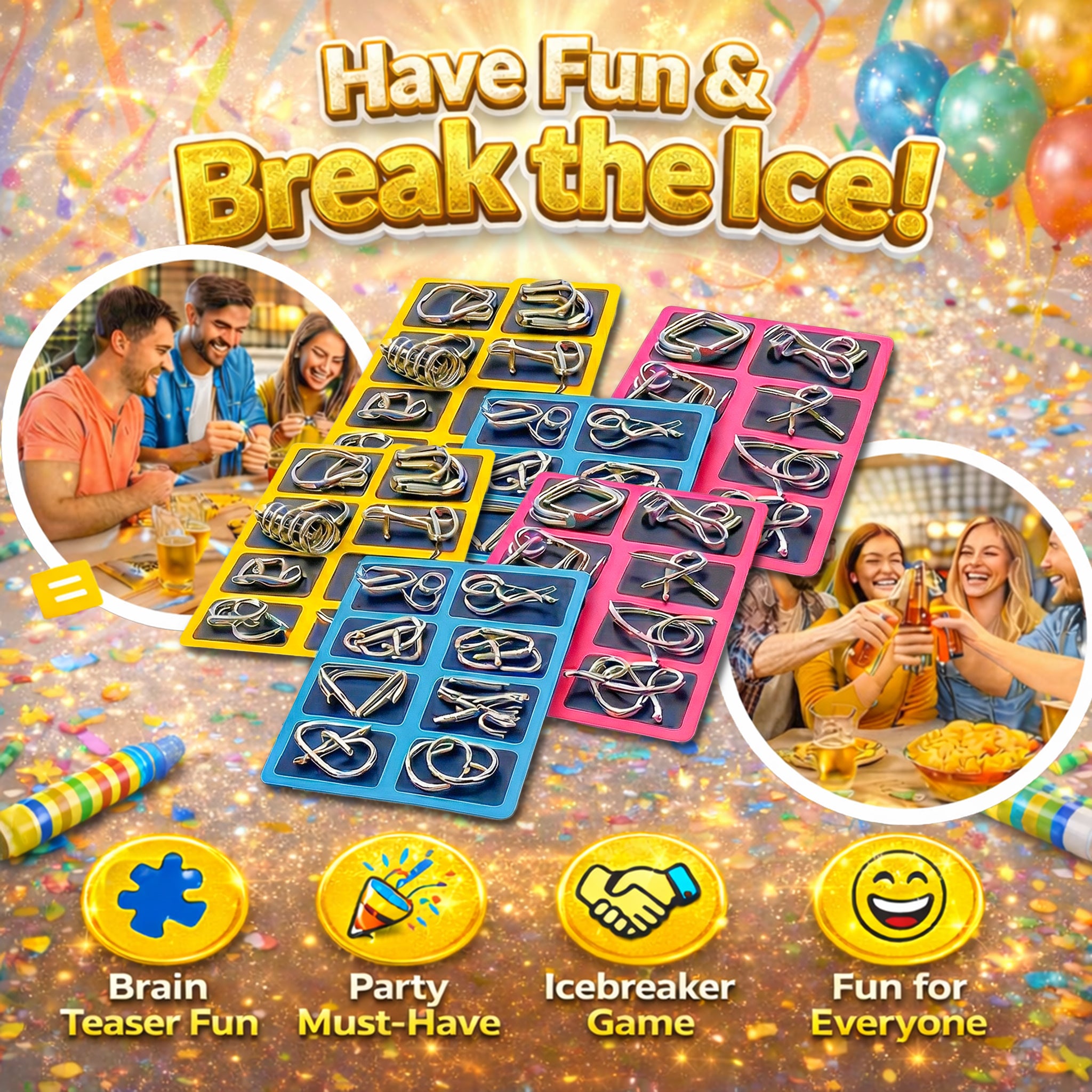 The Best Gift  Metal Montessori Puzzle Solving