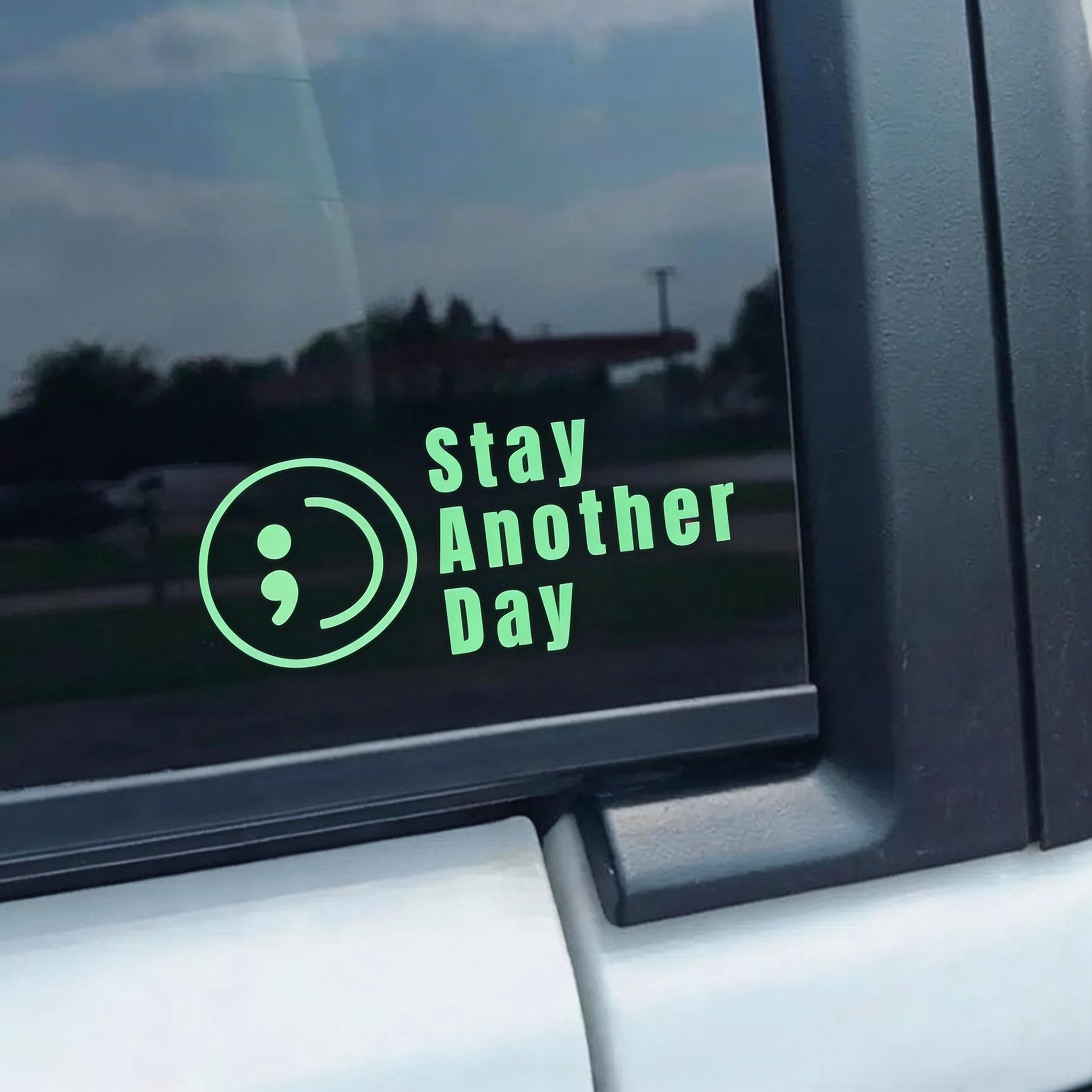 Share Pack-SAD Mental Health Awareness Car Decal(5pcs)