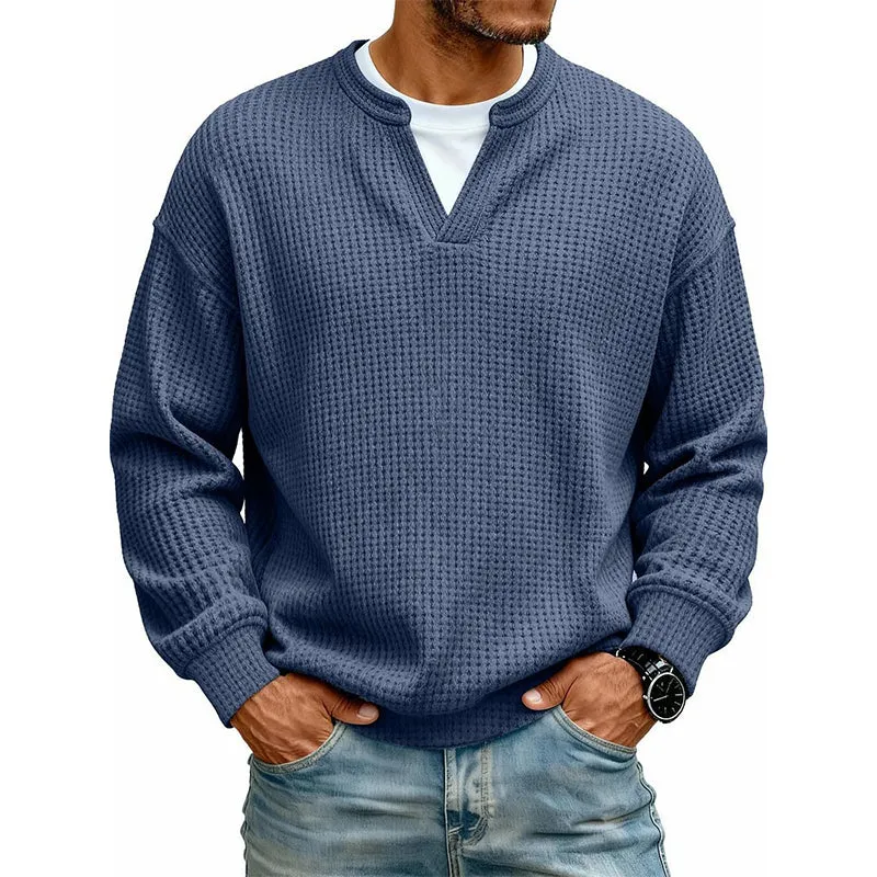 ⌛Limited-Time Offer🛍️50% OFF !!📢Layered Comfort Waffle Tee