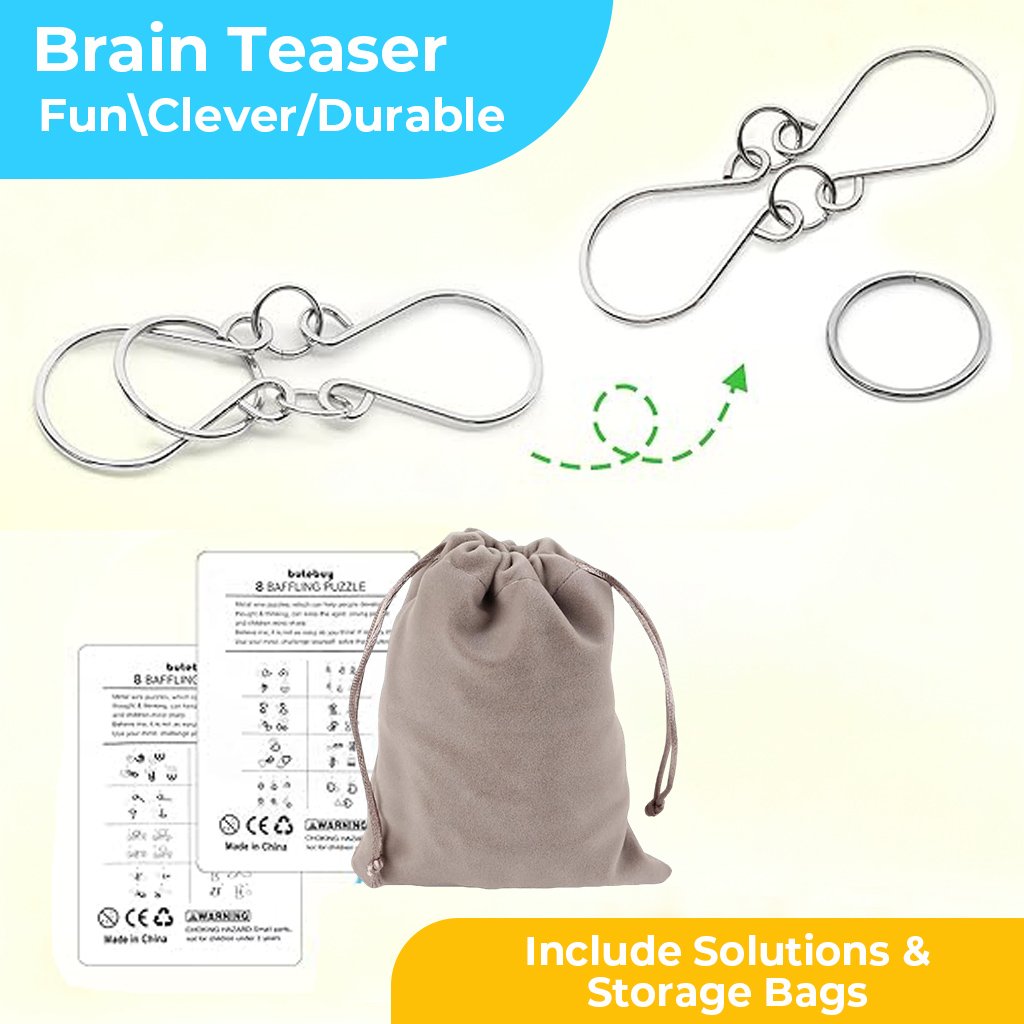 The Best Gift  Metal Montessori Puzzle Solving