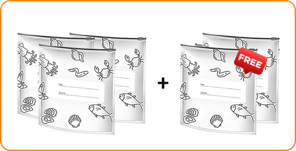 Buy 2 Get 1 Free-Reusable Aluminum Foil Sealable Storage Bags