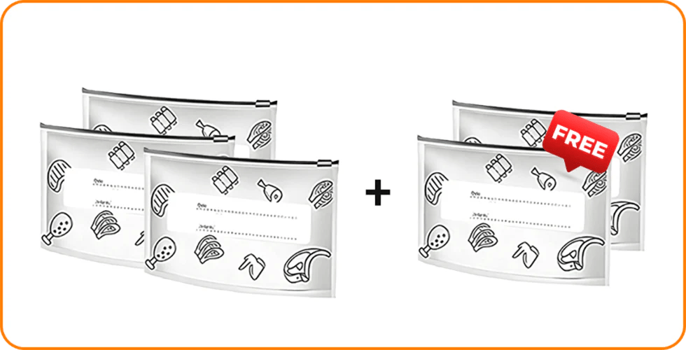Buy 2 Get 1 Free-Reusable Aluminum Foil Sealable Storage Bags