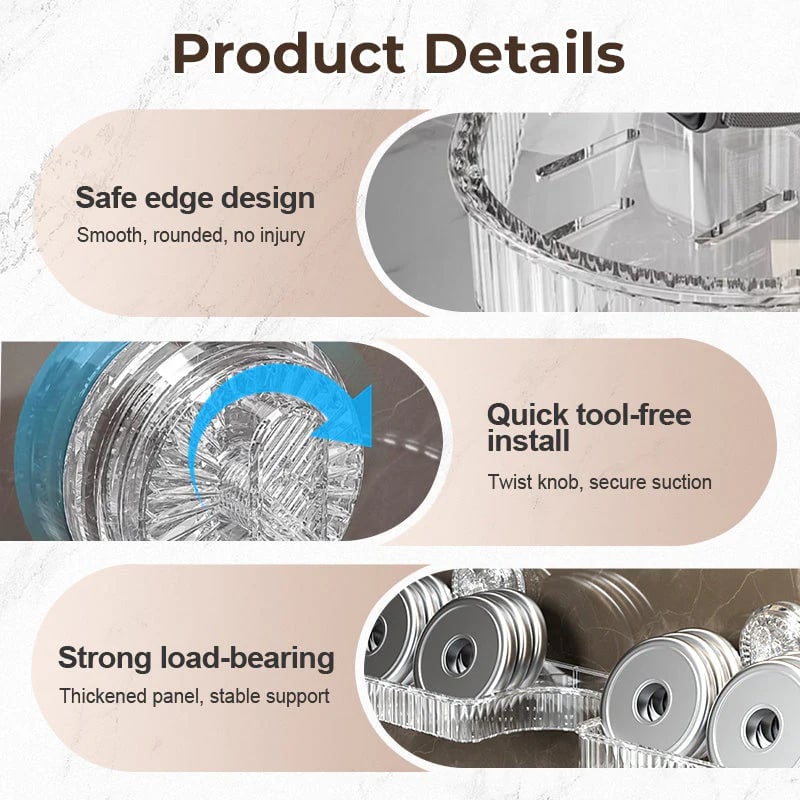 2026 Hot Sale-Universal Removable Faucet Storage Rack