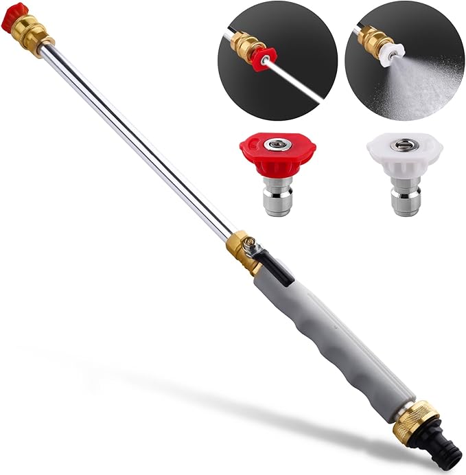 Last Day 50% OFF - 2026 Upgraded Heavy-Duty Jet Nozzle Power Washer for Garden Hose