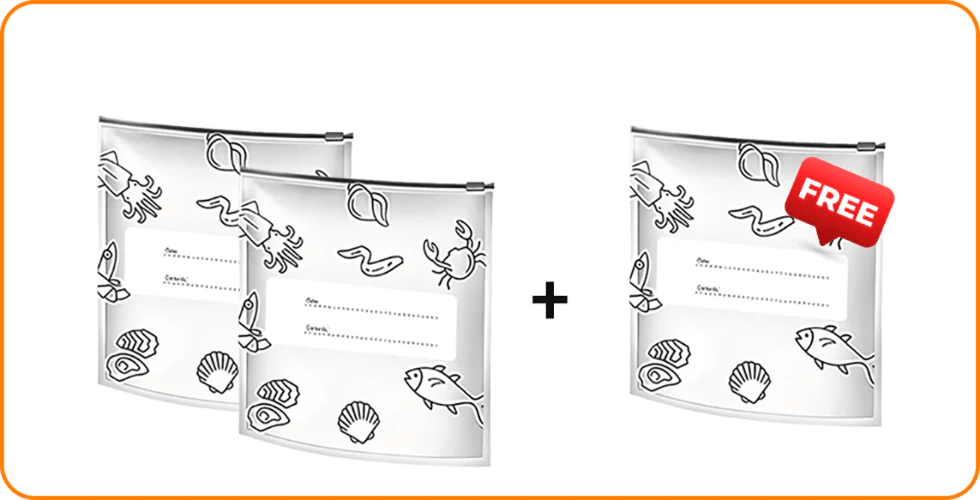Buy 2 Get 1 Free-Reusable Aluminum Foil Sealable Storage Bags