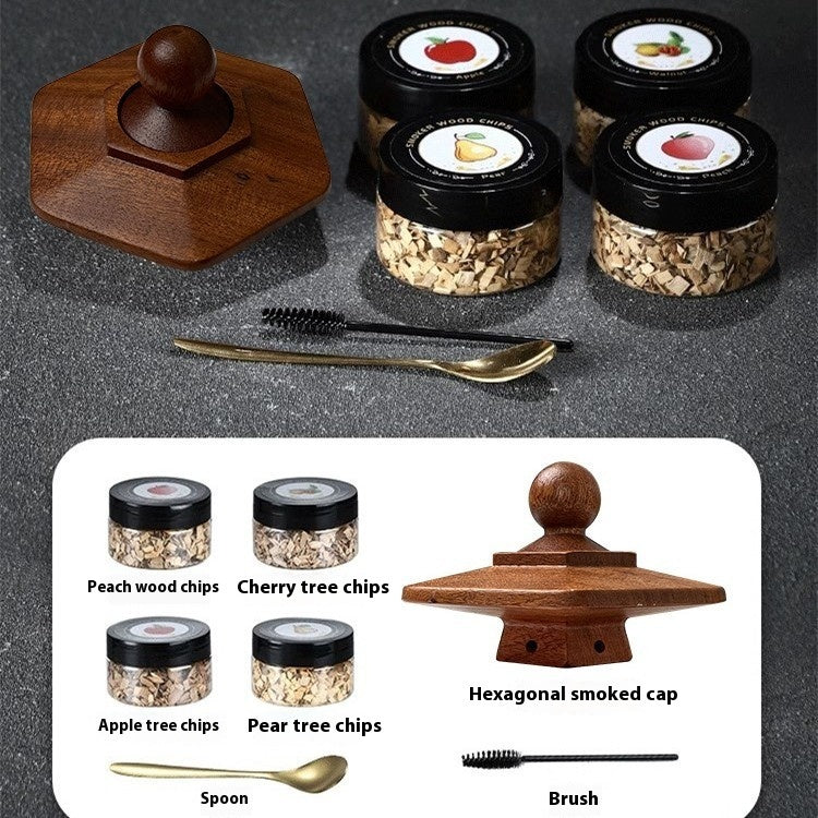 Wooden Cocktail Smoker Kit