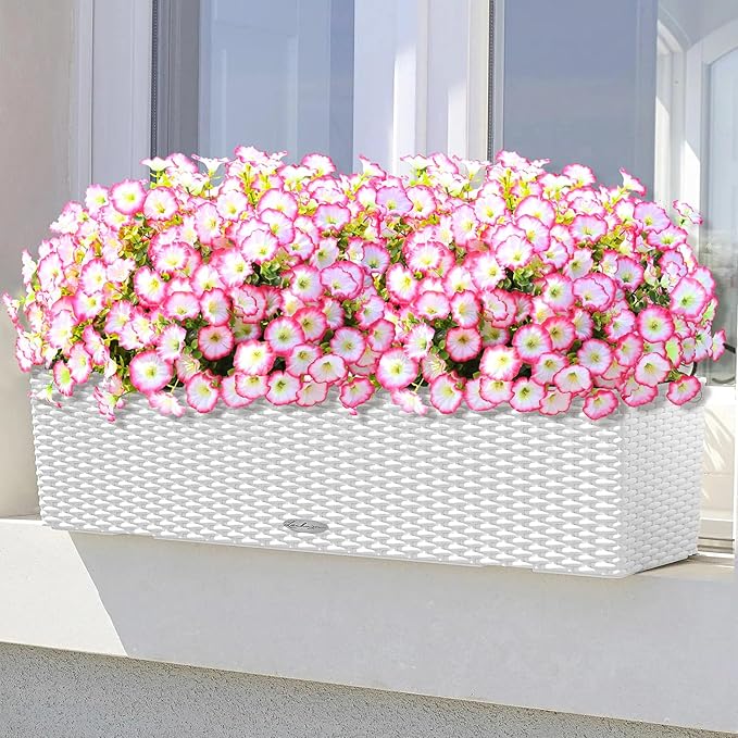  Spring Summer Home Decoration -  Fake Silk Colorful Morning Glory