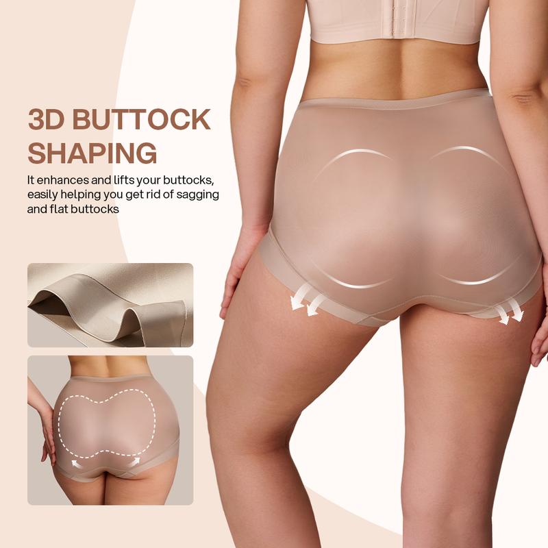 💖Last Day-Buy 1 Get 2 Packs💖Plus-Size High-Waist Cross Tummy Control Panties