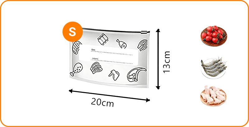 Buy 2 Get 1 Free-Reusable Aluminum Foil Sealable Storage Bags
