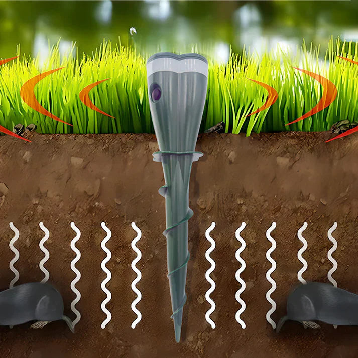 Hot Sale 50% OFF-Solar Powered Waterproof Animal Repellent