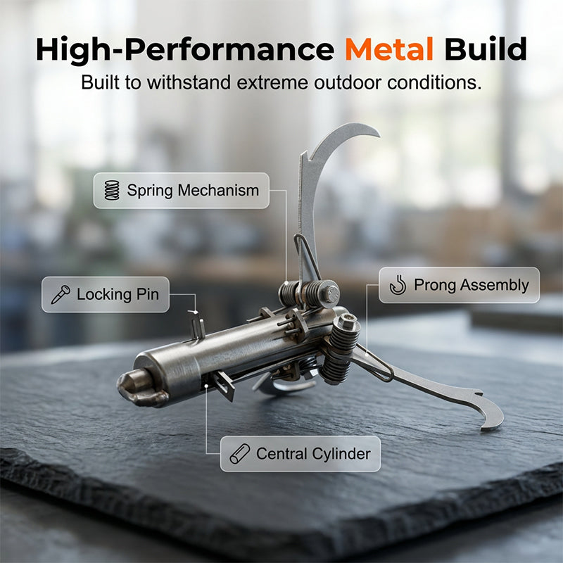Stainless Steel Folding Grappling Hook