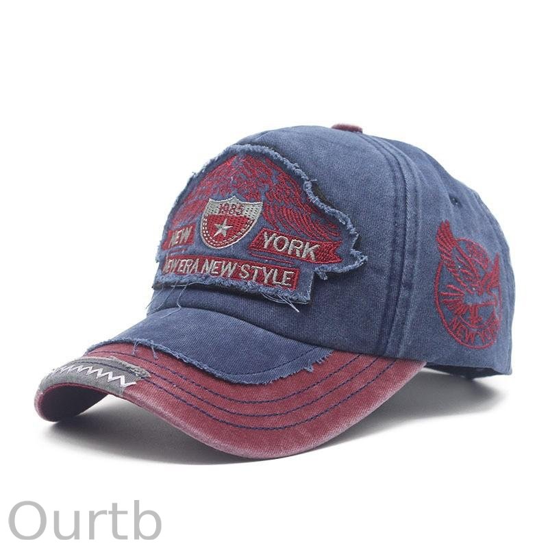Men's Embroidery Washed Old Hat