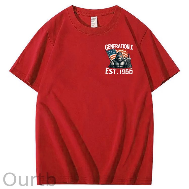 Walk Away I Am A Grumpy Old Man America BigFoot Gen X 100% Cotton T-Shirt