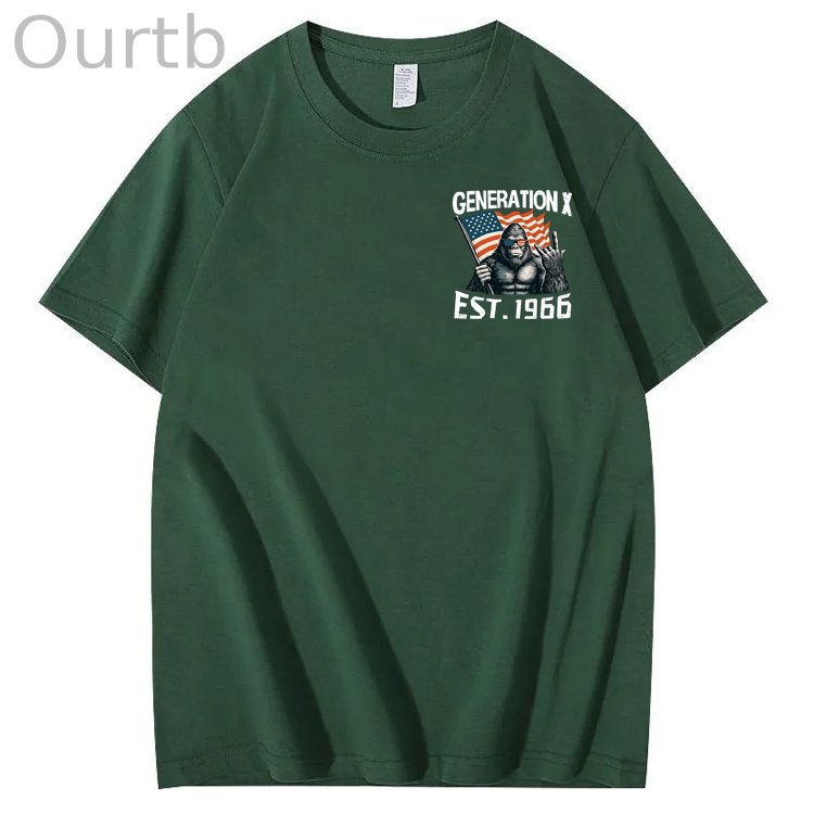 Walk Away I Am A Grumpy Old Man America BigFoot Gen X 100% Cotton T-Shirt