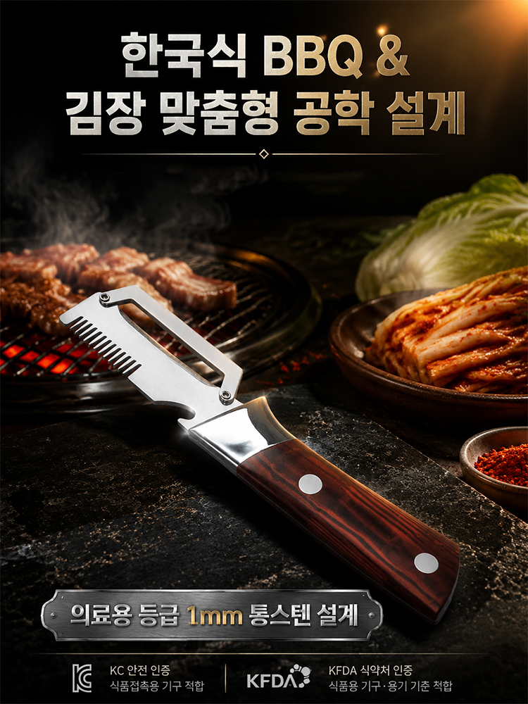 【의료용 스테인리스】초강력 다기능 필러 겸 채칼