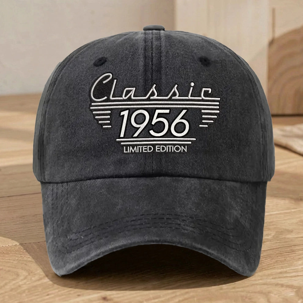Personalized Baseball Cap, Custom Vintage Look Unique Gift for Dad or Friend