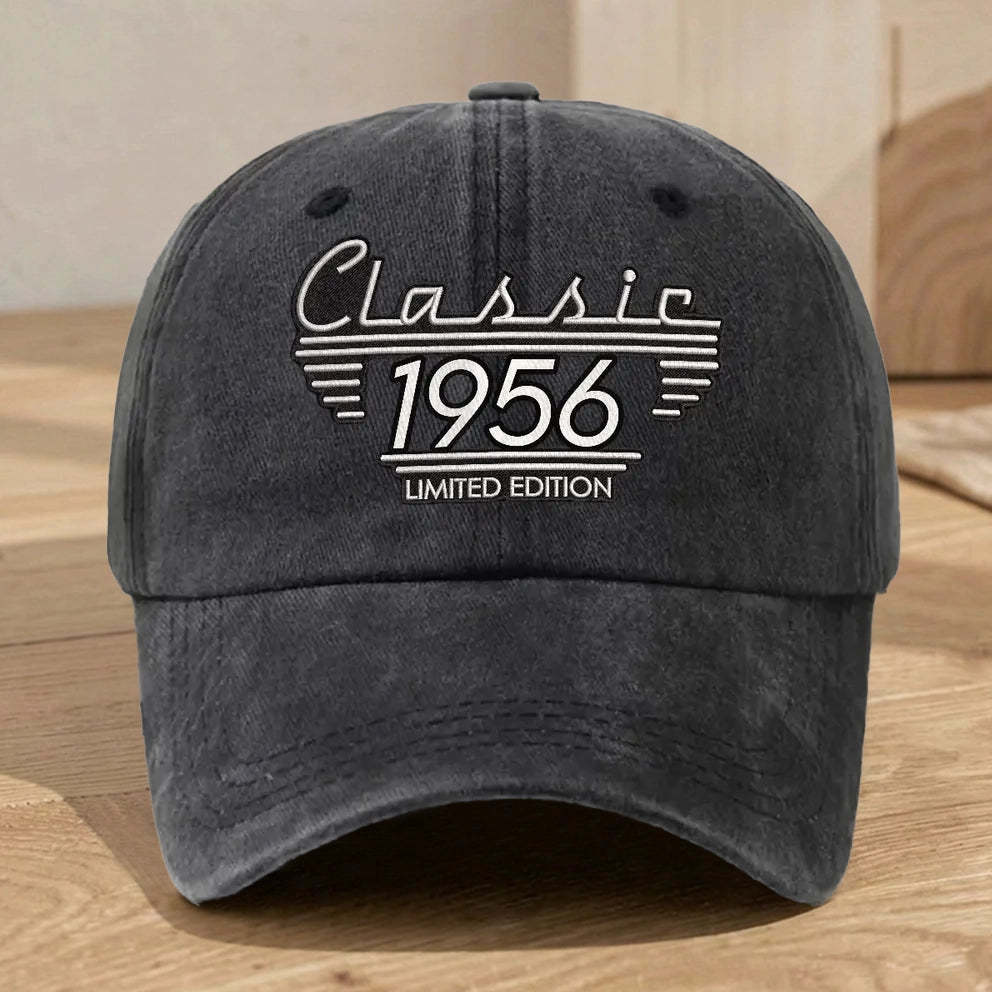 Personalized Baseball Cap, Custom Vintage Look Unique Gift for Dad or Friend