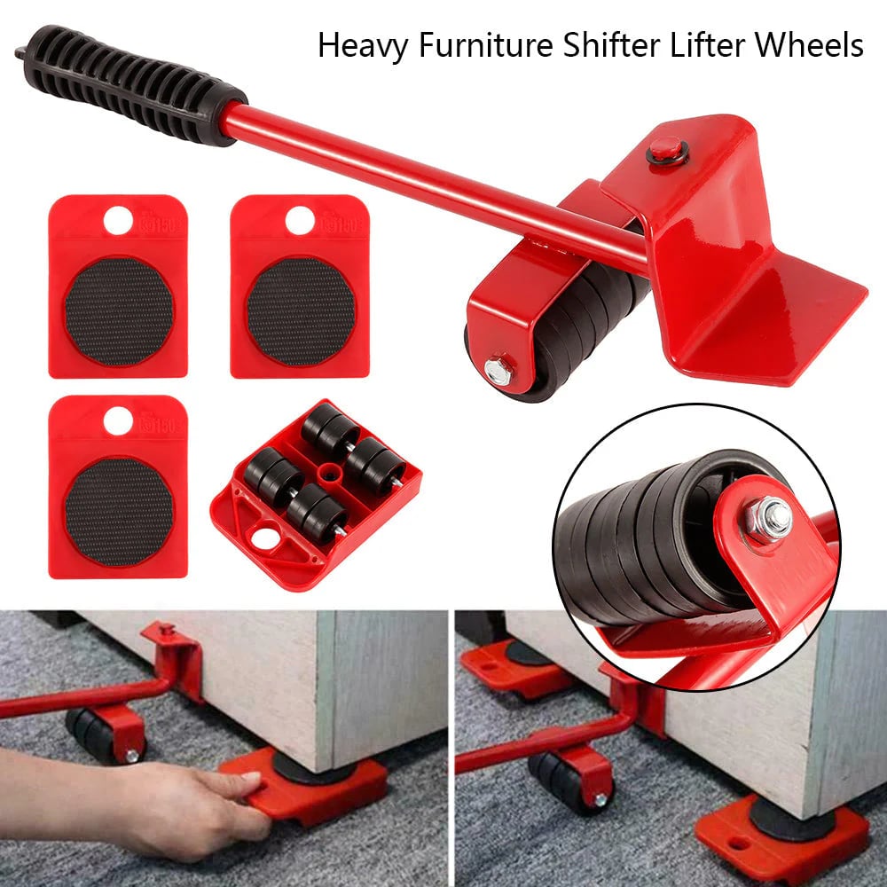 🔥50% OFF Today! 💪Complete set of heavy duty furniture lifts and moving equipment