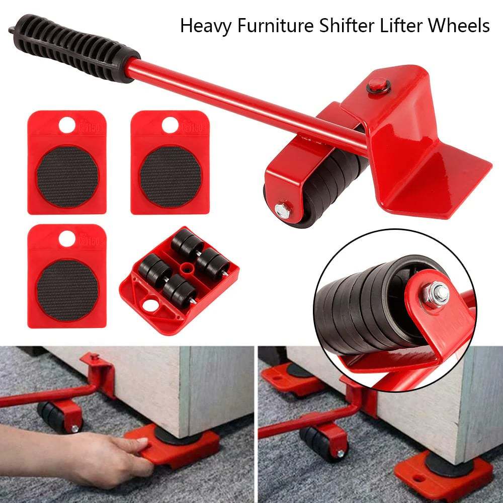 🔥50% OFF Today! 💪Complete set of heavy duty furniture lifts and moving equipment