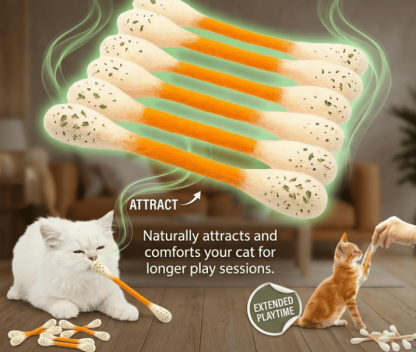 🐱Large Size Cat Toys with Catnip❤️For happy, healthy, and active indoor cats
