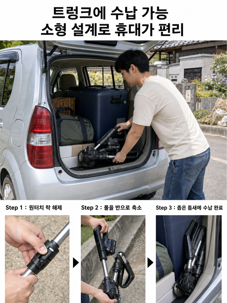휴대용 강력한 전동 예초기