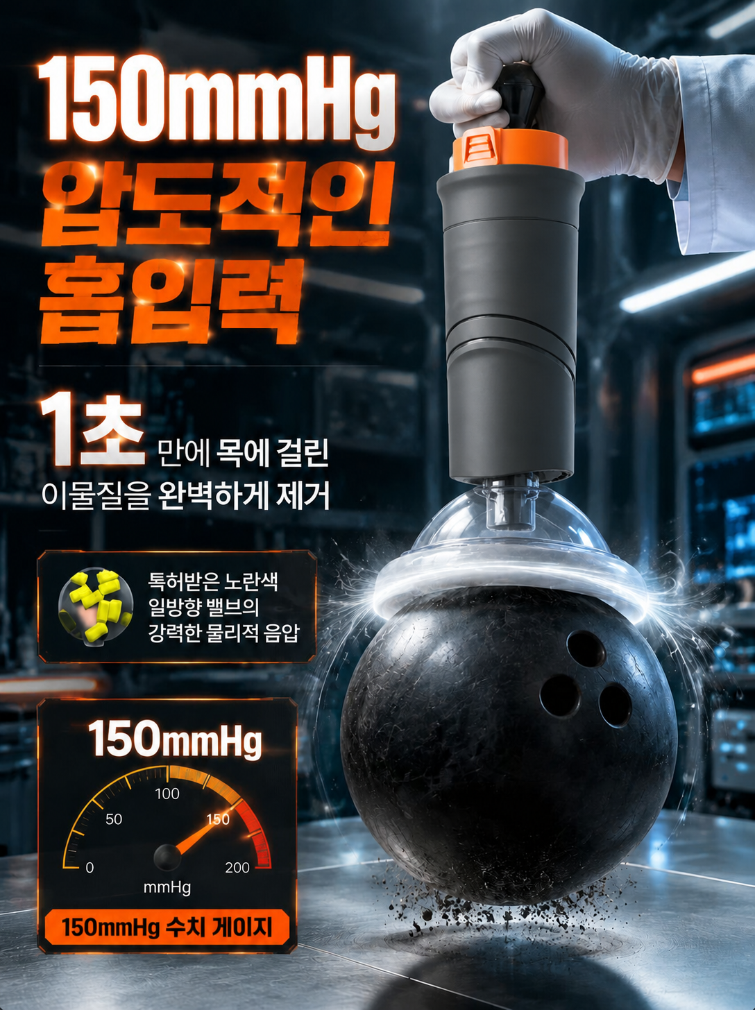 성인 및 아동용 기도 막힘 방지 장치