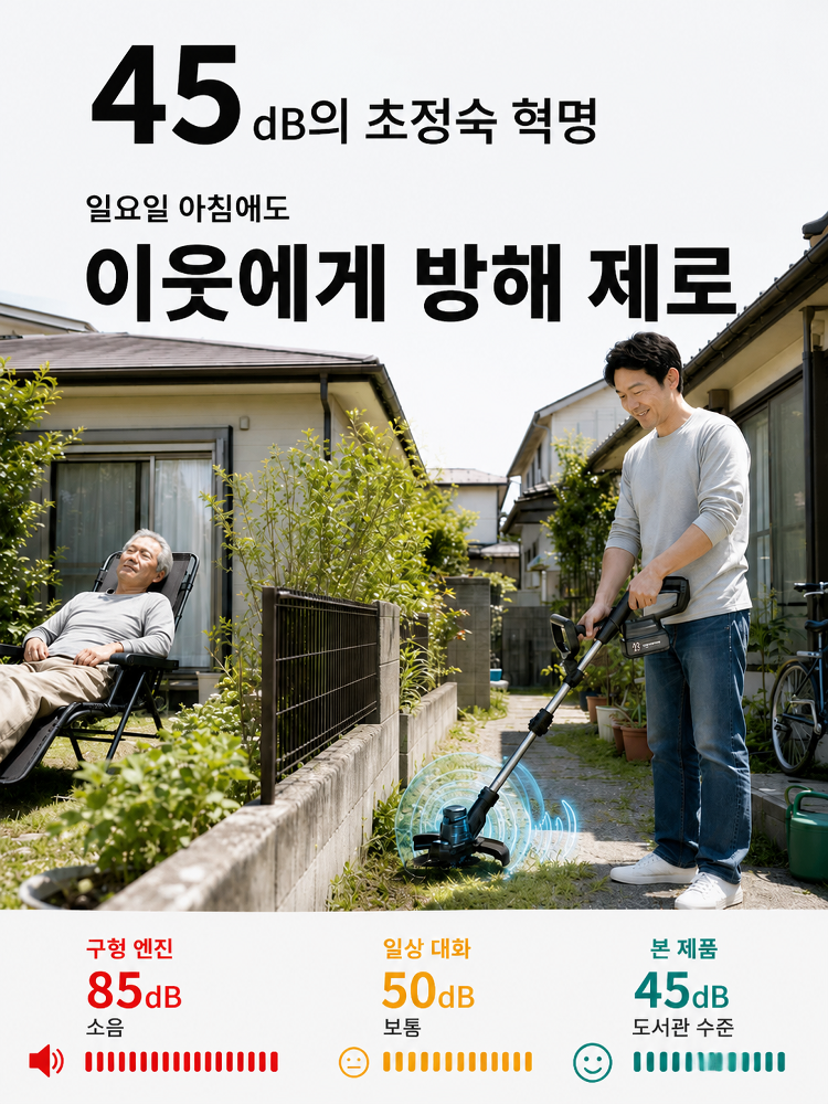 휴대용 강력한 전동 예초기