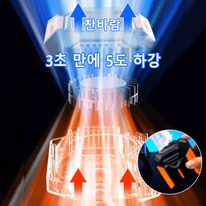 허리걸이 에어컨(48시간 냉방)