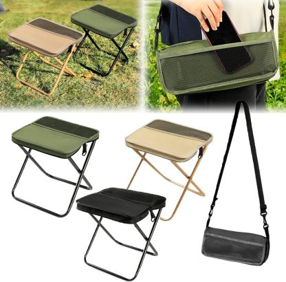 🔥Last Day 50% OFF -Portable Foldable Backpack Stool