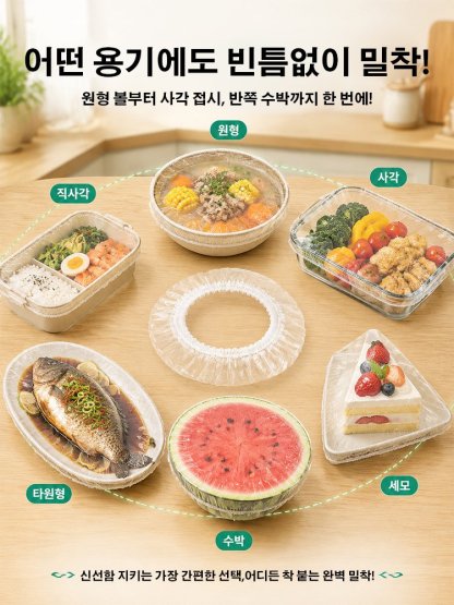 독일 밀리터리·메디컬급 항균 신선 보관 커버