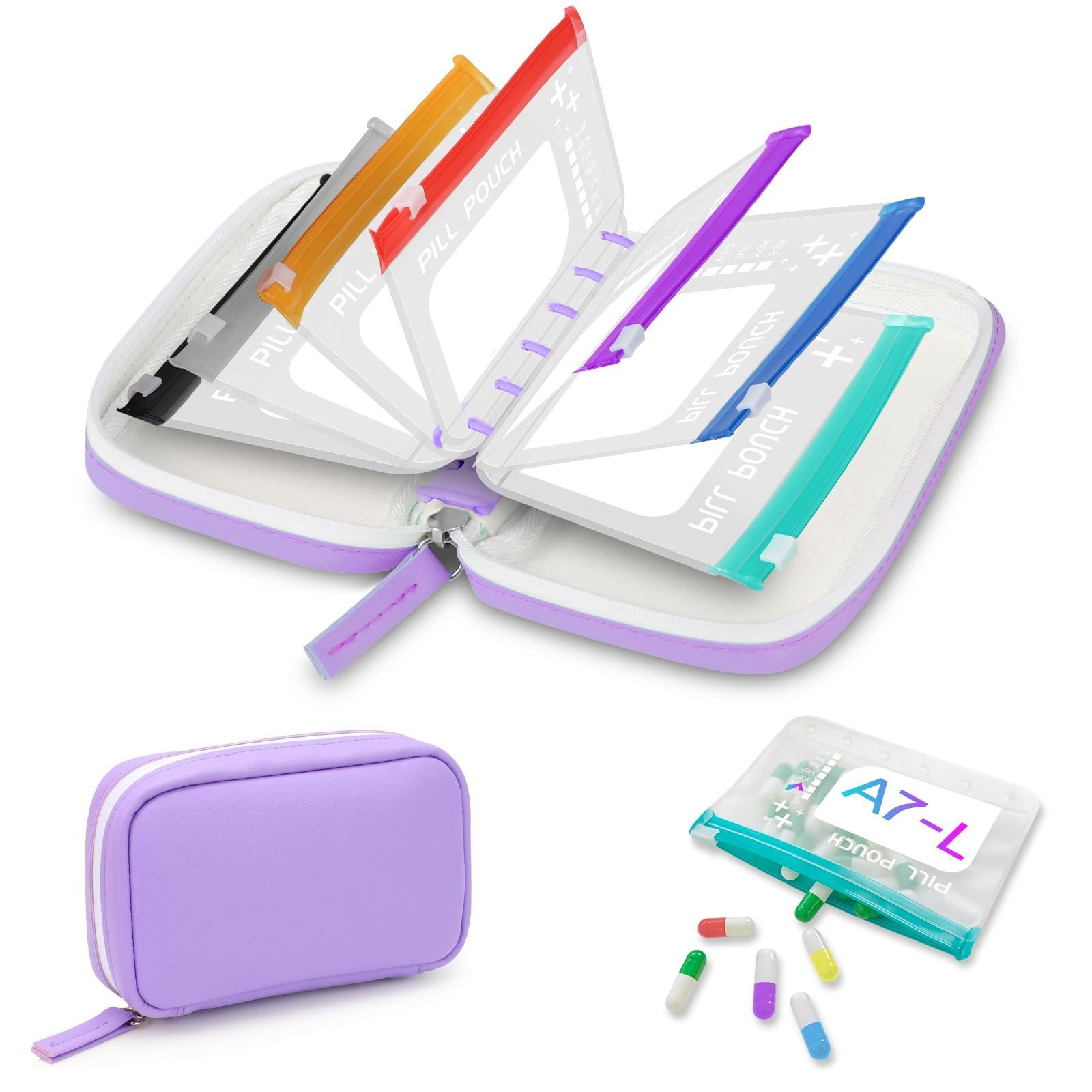 🔥Last Day 50% OFF -Waterproof Pill Pouch Set