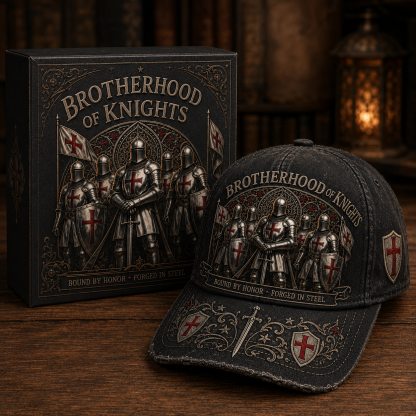 LIMITED-TIME 50% OFF! ⚔️ Brotherhood Of Knights Honor Cap