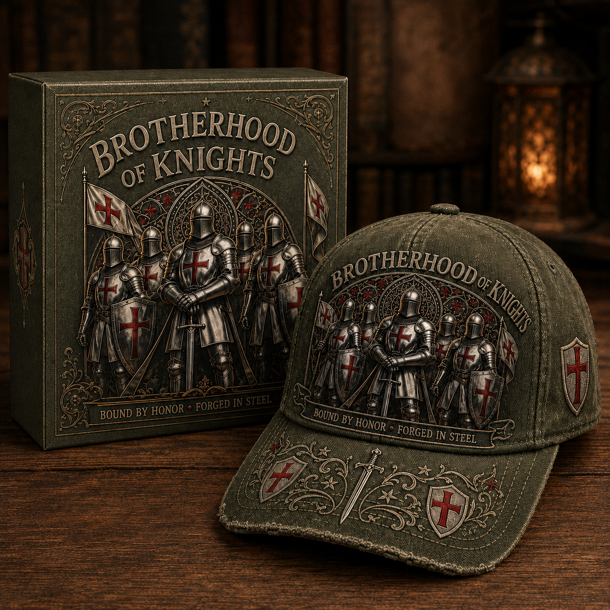 LIMITED-TIME 50% OFF! ⚔️ Brotherhood Of Knights Honor Cap
