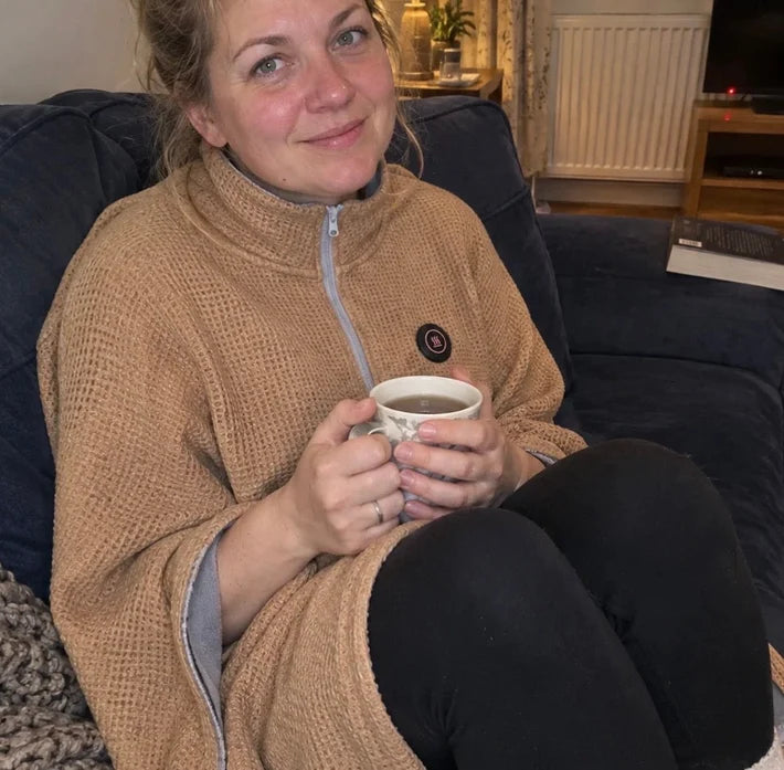 Customer wearing Emberwrap
