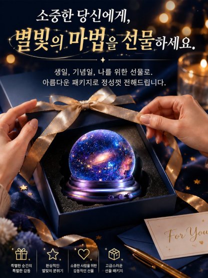 몽환적인 창의적인 프로젝션 램프