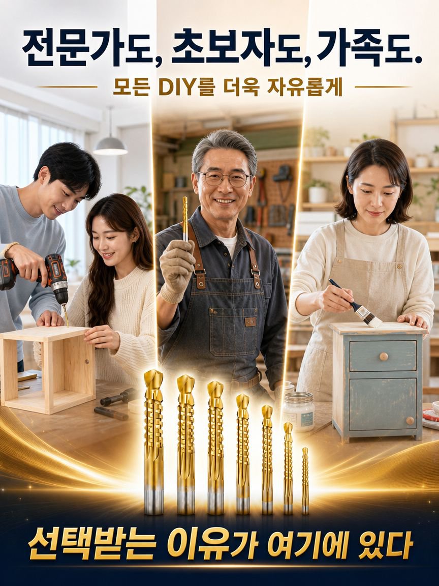 고강도 나선형 측면 날 다기능 드릴 비트는 날이 예리하고 내마모성이 뛰어나며, 구멍 뚫기뿐만 아니라 절단도 가능합니다!