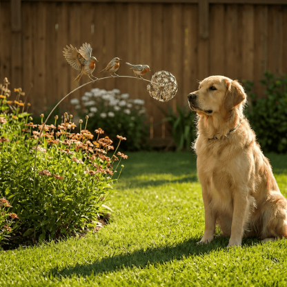 🔥Last Day 50% OFF-Robin Memorial Garden Stake – “Loved Ones Are Near”