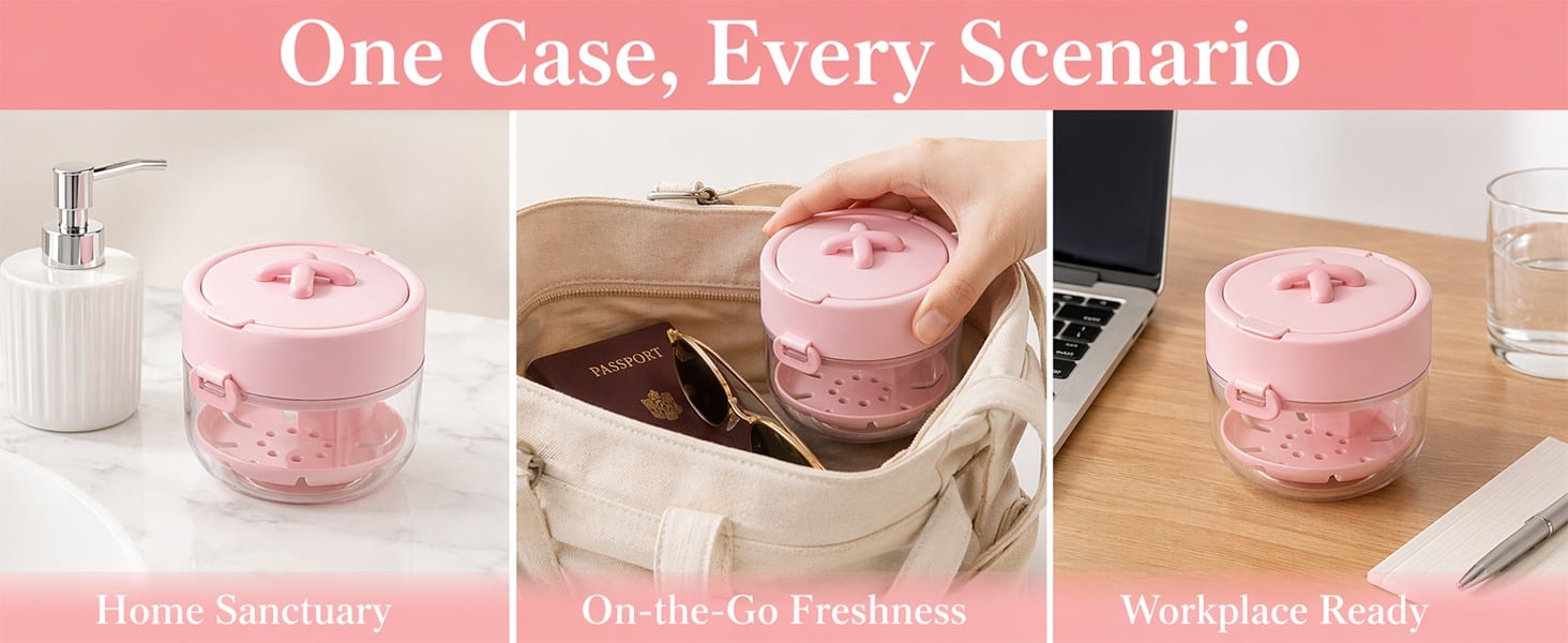 Retainer case with lid open