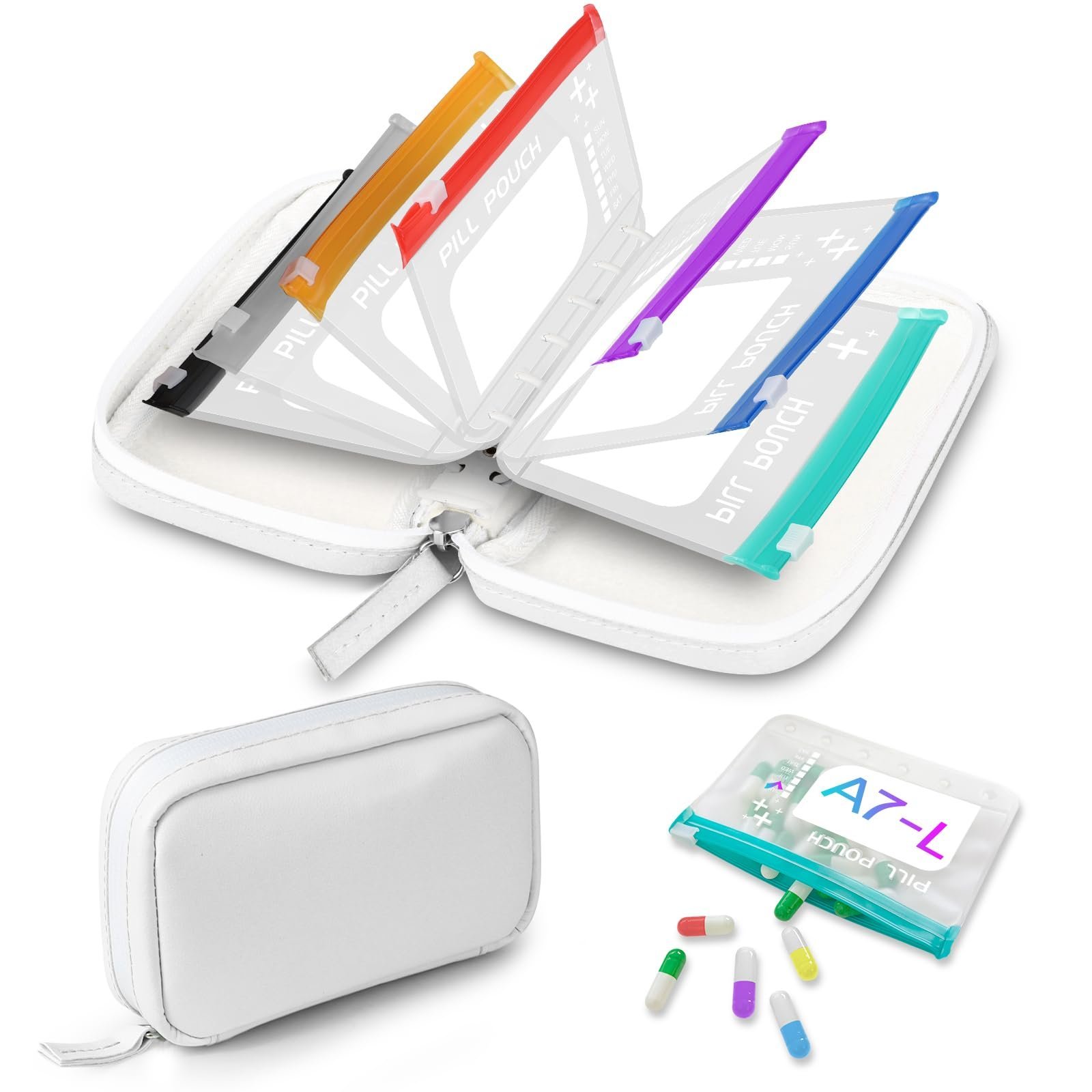 🔥Last Day 50% OFF -Waterproof Pill Pouch Set