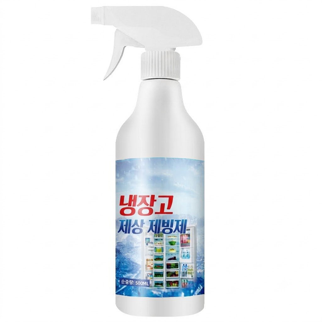 【30초 순삭】 전기세 잡아먹는 성에, 뿌리는 즉시 초고속 제거 스프레이 - 냉장고 성에 제거【노즐 포함】500ml