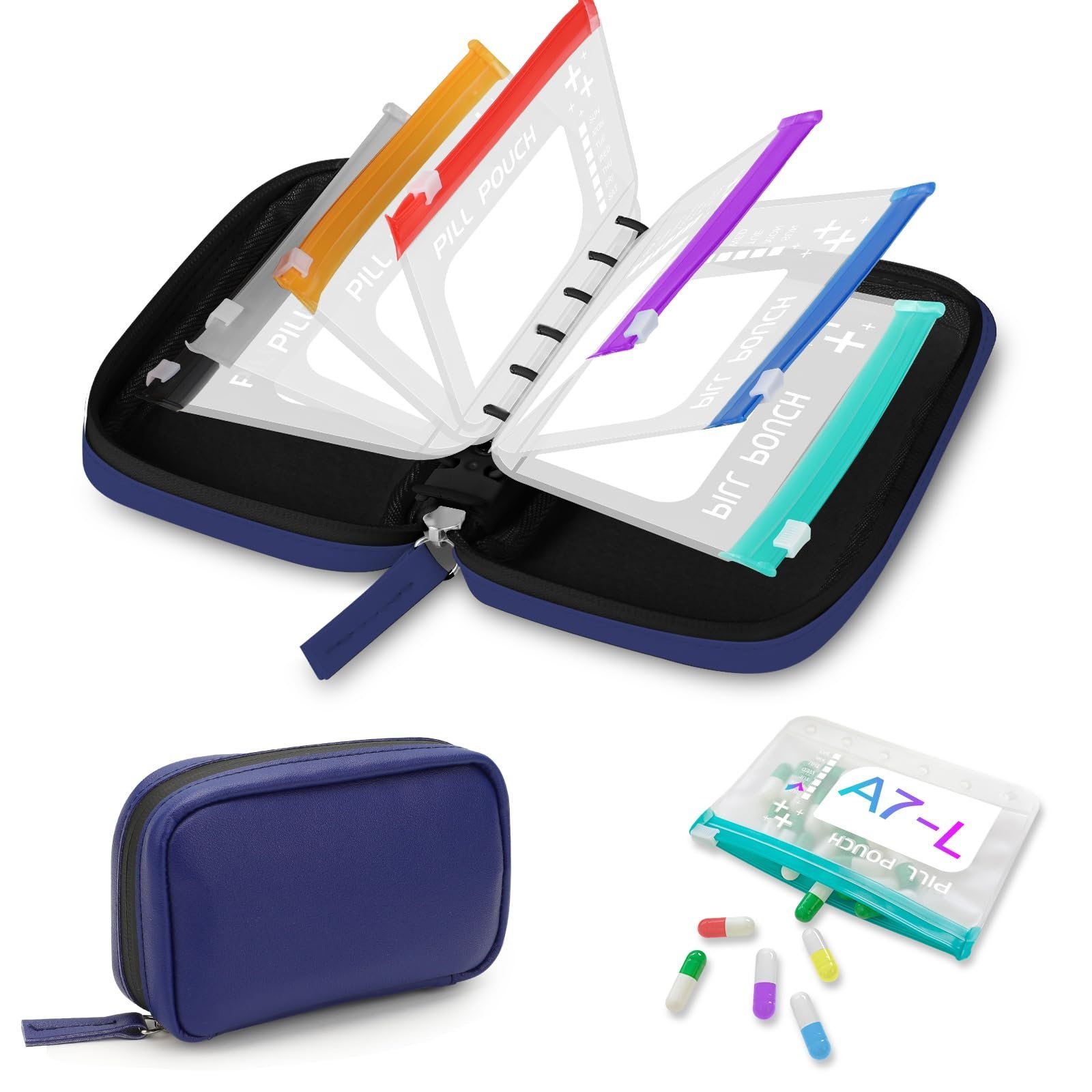 🔥Last Day 50% OFF -Waterproof Pill Pouch Set