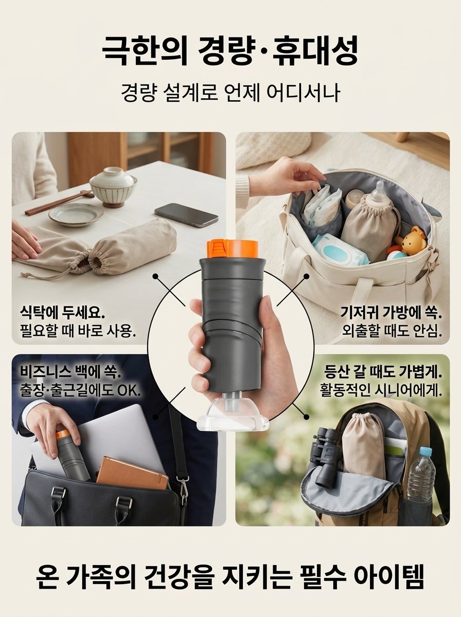 성인 및 아동용 기도 막힘 방지 장치