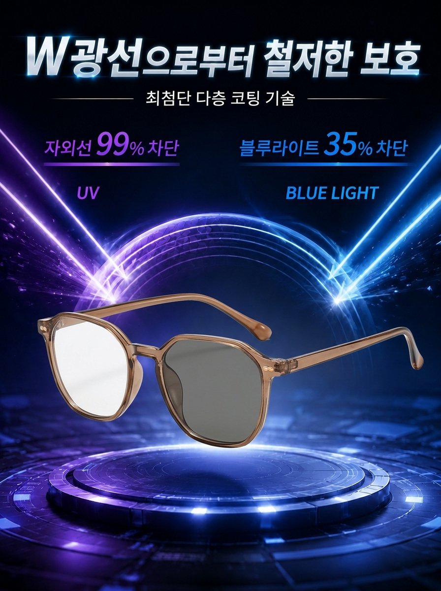 스마트 다초점 자동 변색 돋보기