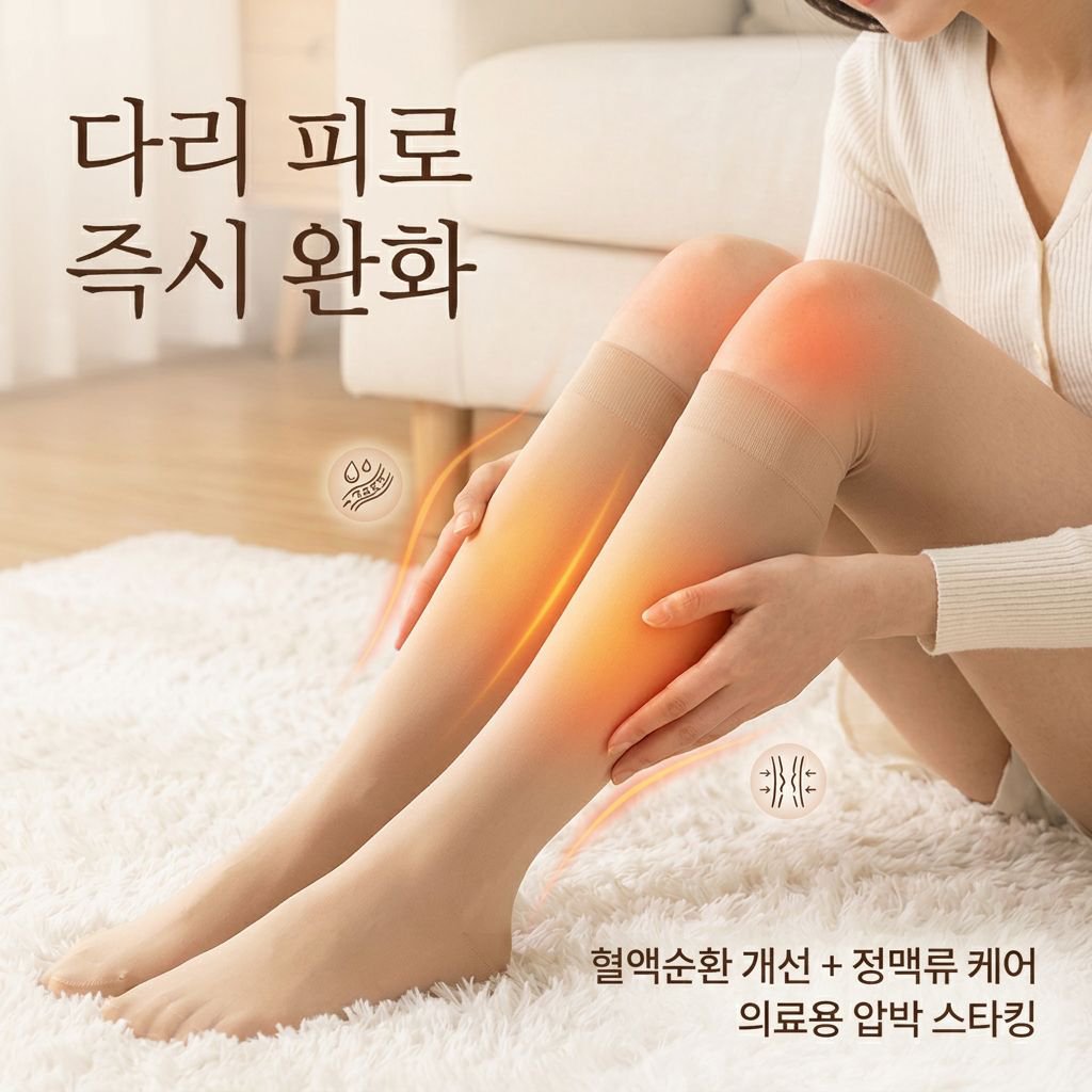 찢어짐 방지 무릎받이 스타킹