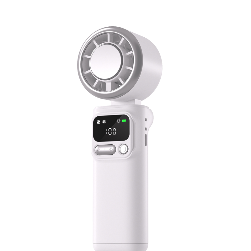 🔥50% OFF Today-Portable Cooling Fan with Ice Compress Plate